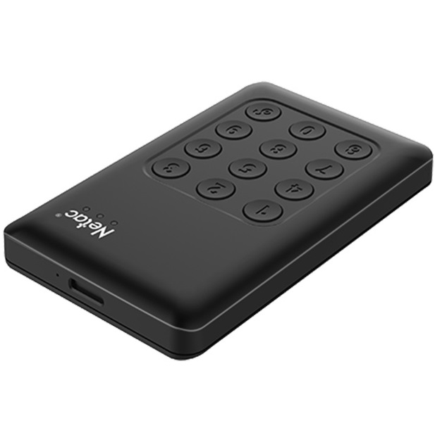 Внешний жёсткий диск 2.5" 2Tb NETAC Secure K390 (NT05K390K-002T-30BK) 2