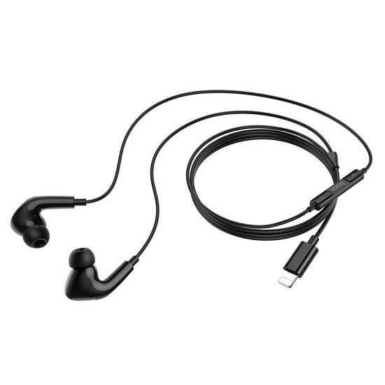 Наушники HOCO M111, Pro Primero, чёрный, Lightning 2
