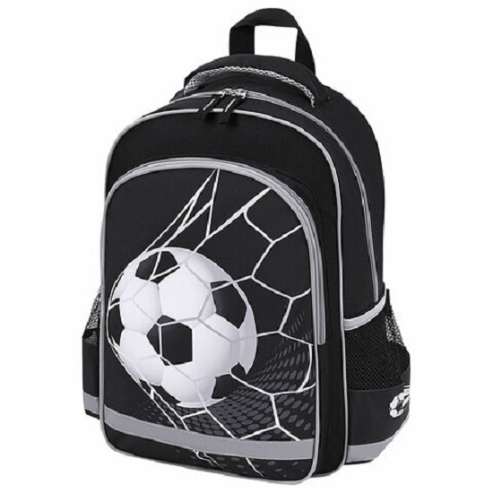Рюкзак ПИФАГОР SCHOOL, 1 отделение, 3 кармана, Ball kick, 38x28х14 см, 272079