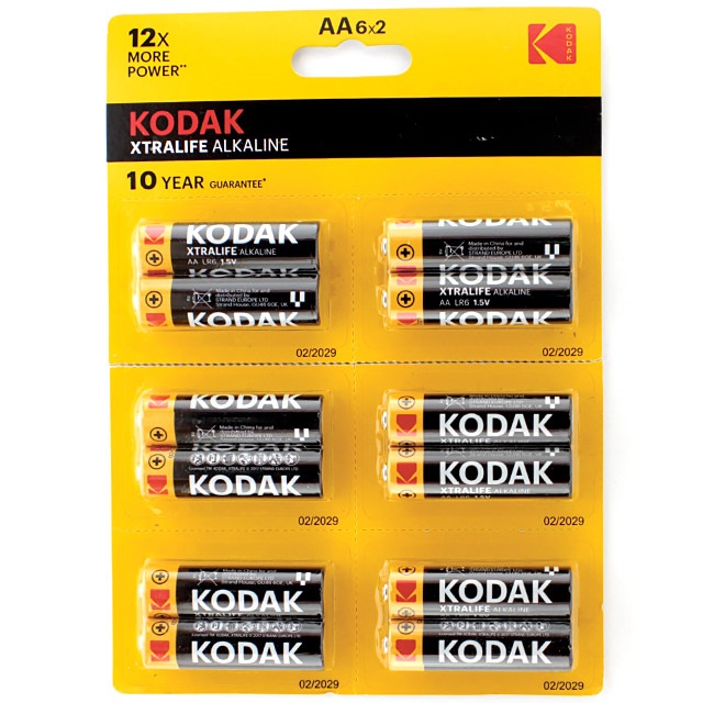 Элемент питания KODAK LR06 XTRALIFE (6xBL-2) [KAA-2x6 perf] (144/576/18432)