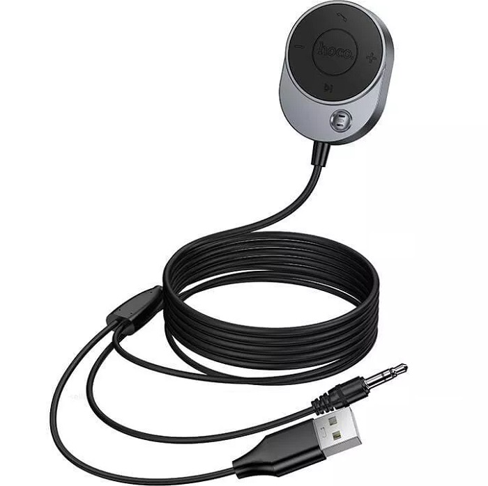 Адаптер Bluetooth HOCO E150 серый
