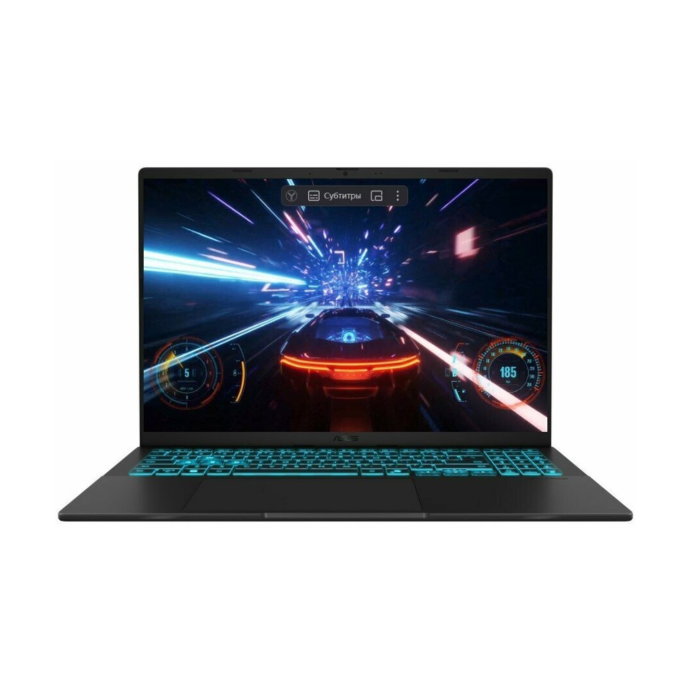 Ноутбук игровой 16" Asus VivoBook 16 V3607VH-RP040 (Intel Core 5-210H/ 16Gb/ SSD 1Tb/ RTX 5050 8Gb/ DOS) (90NB16L1-M003R0), чёрный