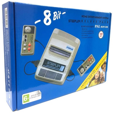 Приставка 8-bit STEEPLER 300 встр. игр