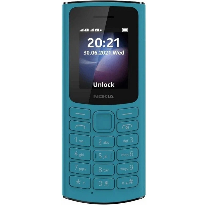 Телефон Nokia 105 DS TA-1557 Cyan 2