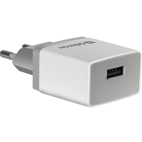 Сетевое ЗУ 1USB 2.1А DEFENDER UPA-21 белый 3
