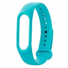Силиконовый ремешок ZIBELINO для XIAOMI Mi Band 5/6 (бирюзовый)