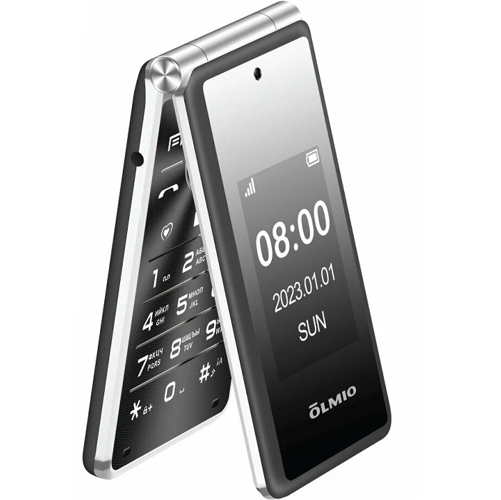 Телефон OlMIO F50 черный 2