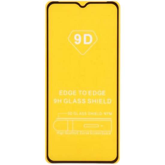 Противоударное стекло 9D NONAME для Samsung Galaxy A23, черное