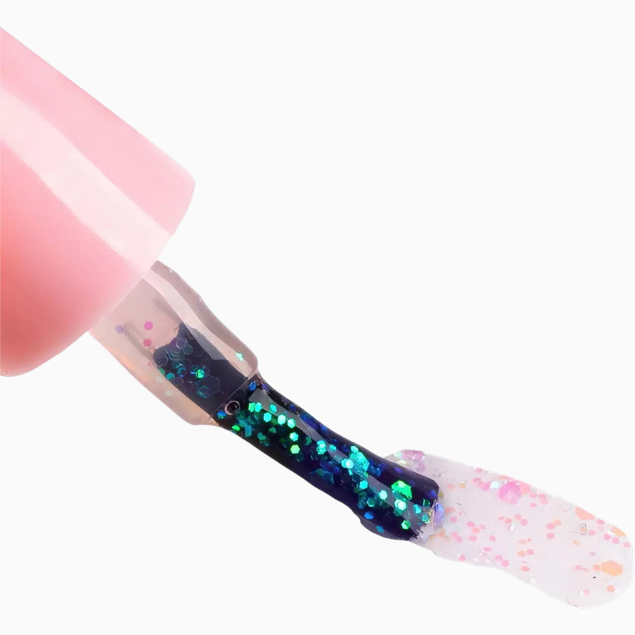 Lukky Beauty Duet набор блеск д.губ и лак д.ногтей, цв.розовый, ПВХ коробочка 8