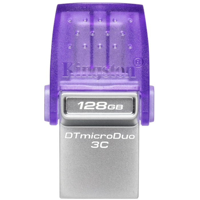 USB 128Gb Kingston DataTraveler microDuo 3C (USB 3.0/3.2 + Type C) 2