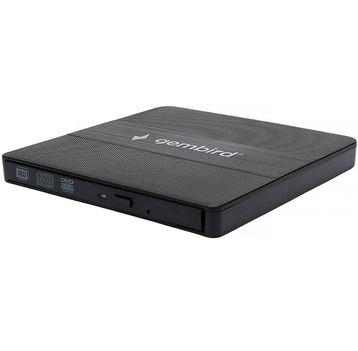 Внешний привод DVD Gembird DVD-USB-03C пластик, черный