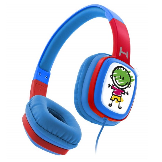 Наушники Harper KIDS HN-302 Blue-Red 5