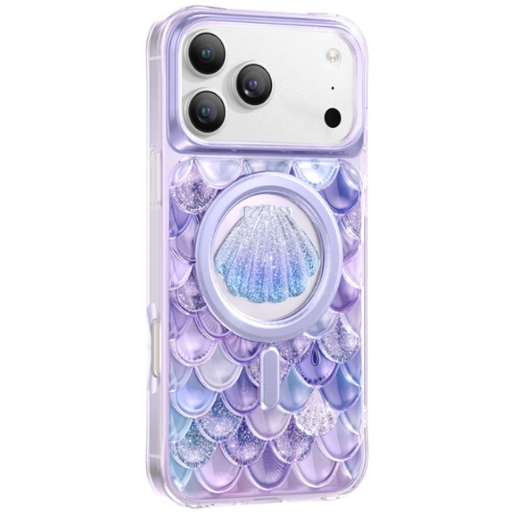Задняя накладка KEEPHONE ICELAND MAGSAFE CASE для iPhone 17 PRO, PURPLE