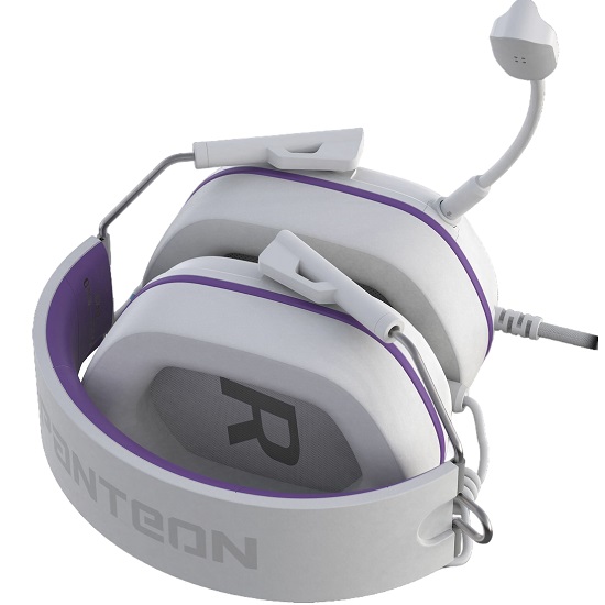 Наушники JETACCESS PANTEON GHP-960 PRO White-Purple 2