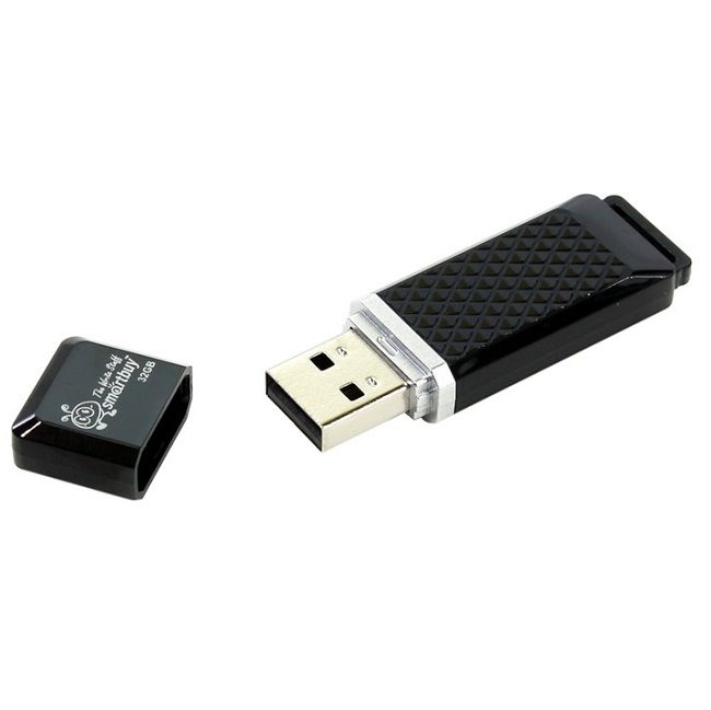 USB 32Gb SMARTBUY Quartz series Black