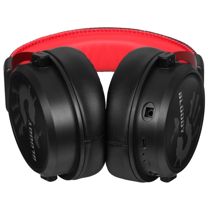 Наушники A4Tech Bloody MR590 Sports красный/черный 2