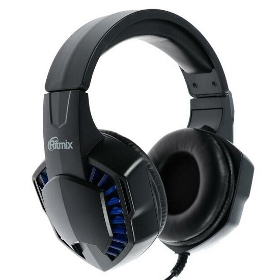 Наушники RITMIX RH-562M Gaming Blue 2