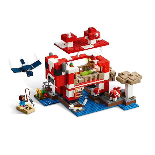 Конструктор LEGO Minecraft 21270 МУУхоморный дом 3