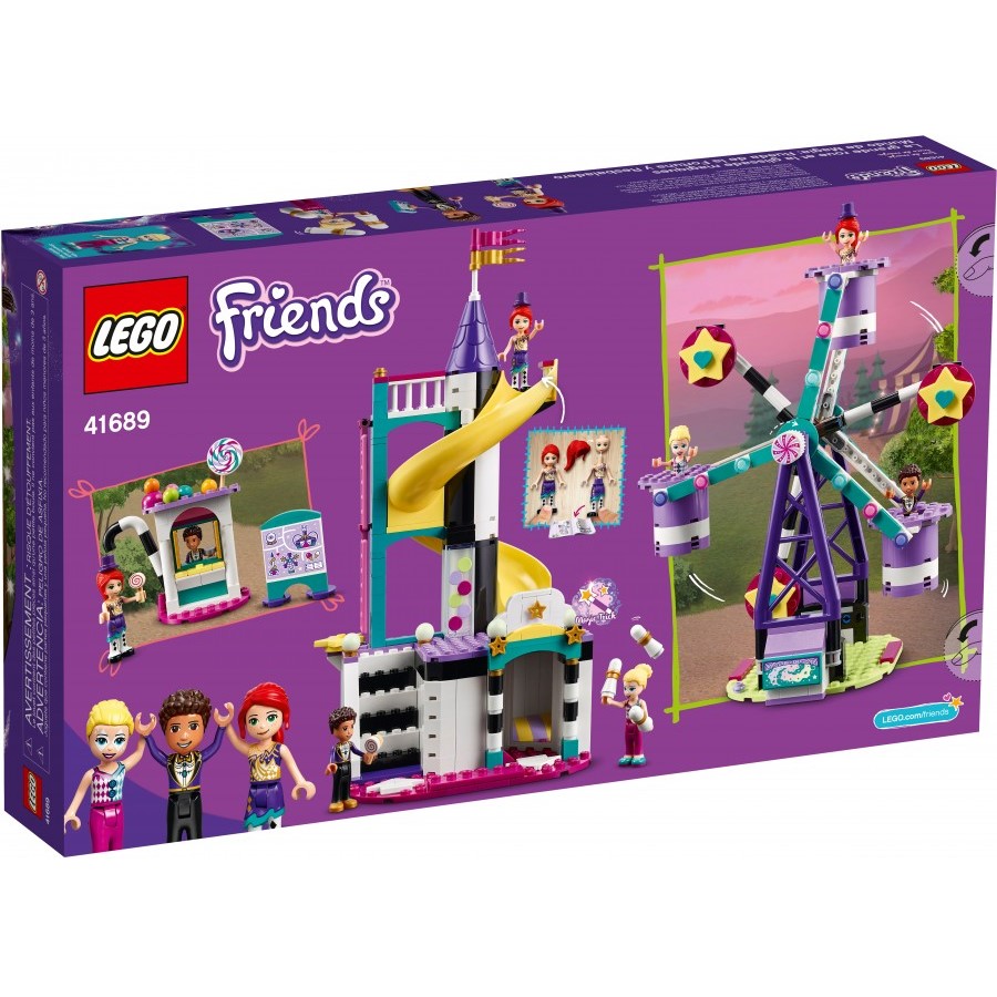 Конструктор LEGO Friends 41689 Волшебное колесо обозрения и горка 2
