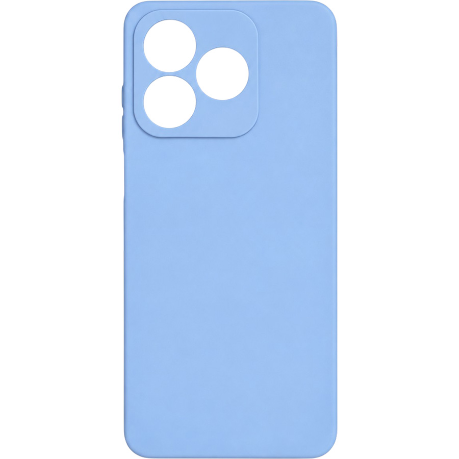 Задняя накладка ZIBELINO Soft Matte для Honor X5c/X5c+/X5d/X5d+ 4G (голубой) с микрофиброй