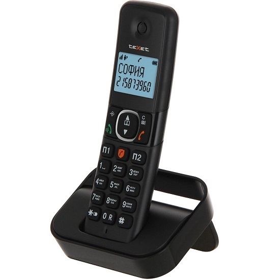 Радиотелефон TEXET TX-D5605A черный 2