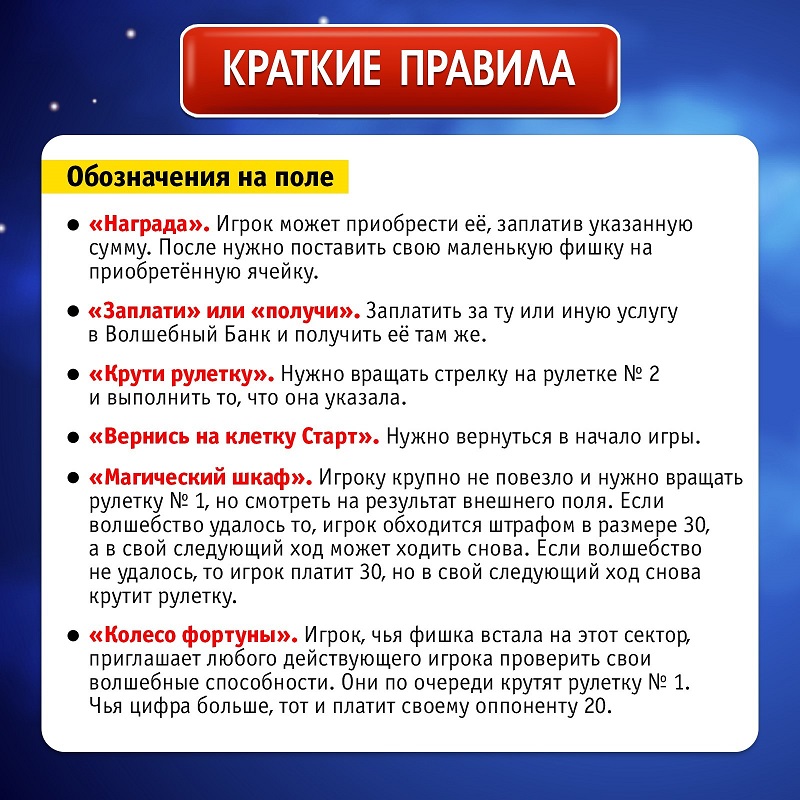 Настольная экономическая игра Монополия «Магические приключения», 2-4 игрока, 7+ 4