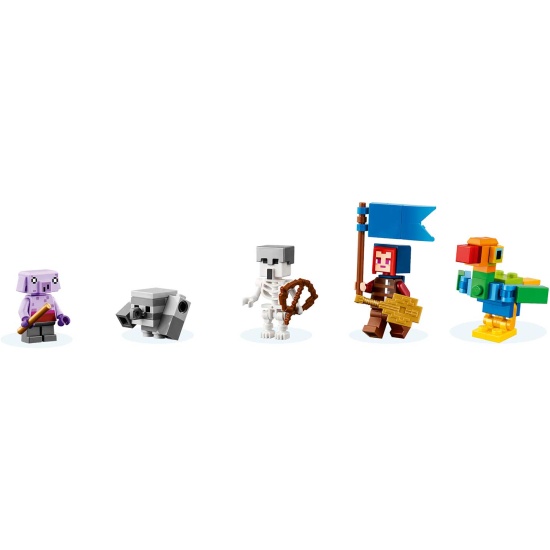 Конструктор LEGO Minecraft 21257 Столкновение с Пожирателем 6