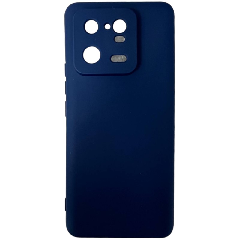 Задняя накладка SILICONE COVER для Xiaomi 13 Pro 5G №13 Темно-синий