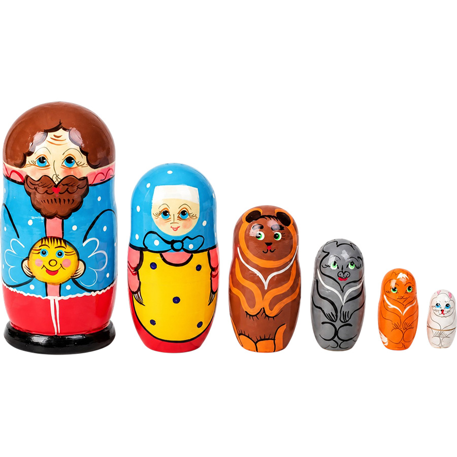 Матрешка "Колобок" 7 перс. УТМ01521374 3