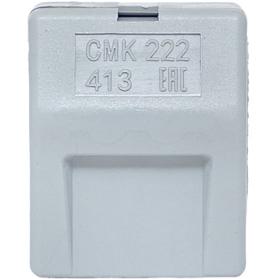 Клемма СМК 222-413 с рычагом 3 отверстия блистер (20шт.) EKF PROxima 6