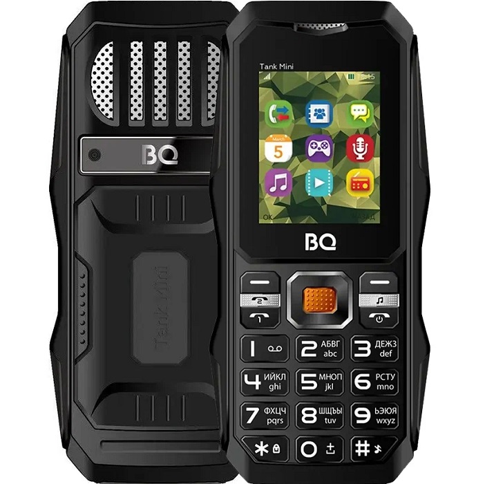 Телефон BQ 1842 Tank mini Black