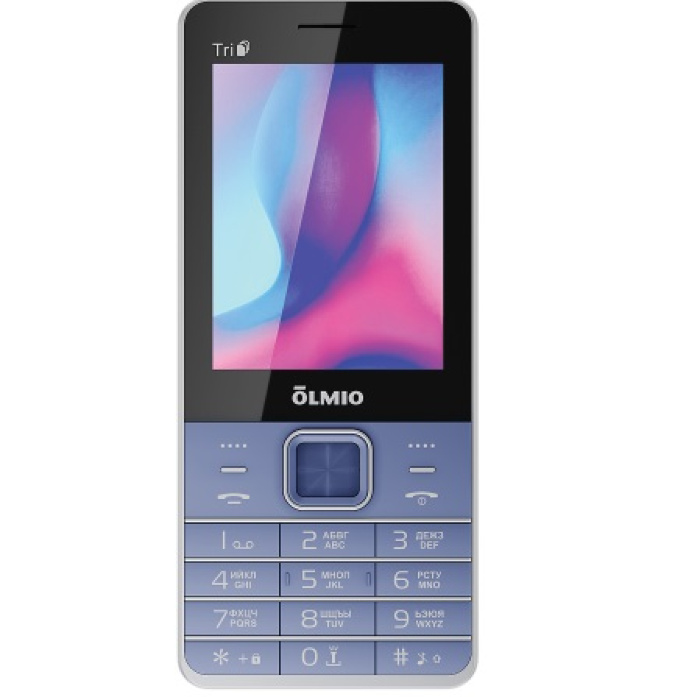 Телефон OLMIO M30 синий 2