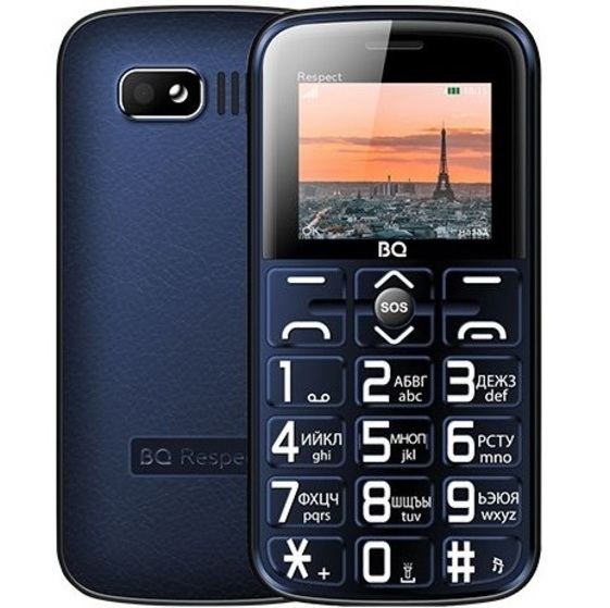 Телефон BQ 1851 Respect Blue