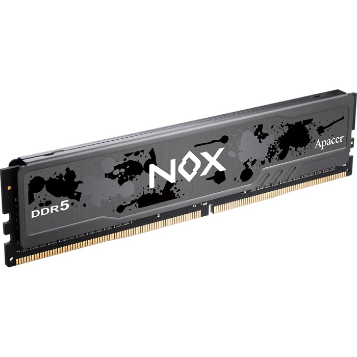 Оперативная память DDR5 64Gb (2x32Gb) Apacer NOX RGB (AH5U64G60C622NBAA-2), чёрный