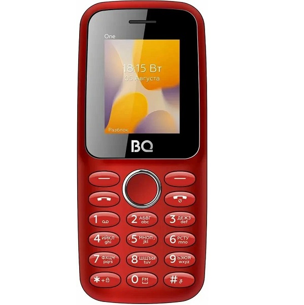 Телефон BQ 1800L One Red 2