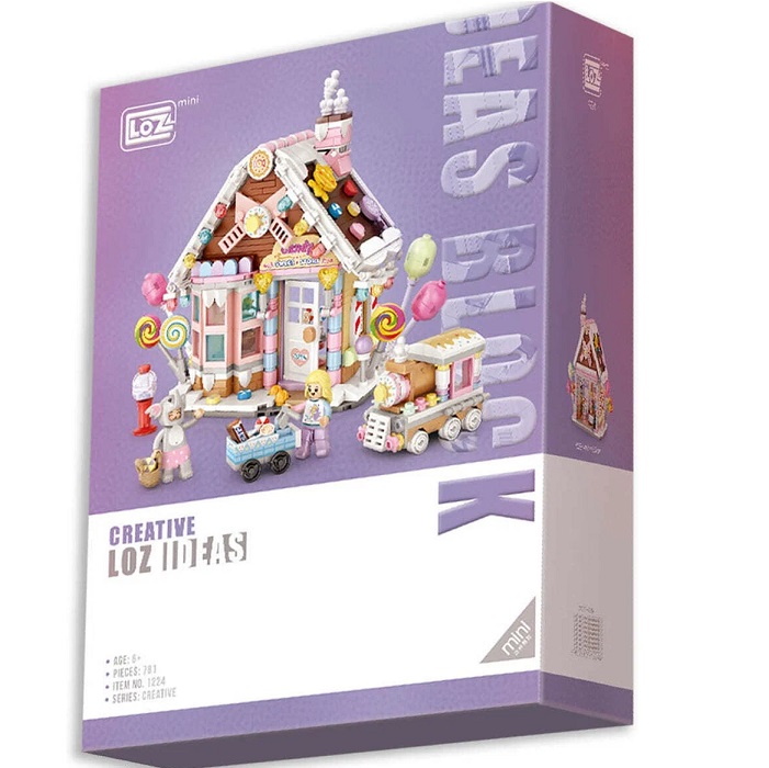 Конструктор LOZ 1224 Конфетный домик