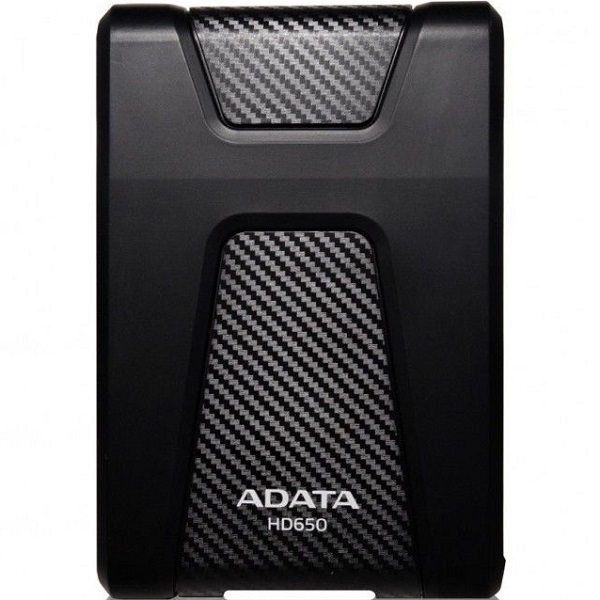 Внешний жёсткий диск 2.5" 2Tb A-Data (AHD650-2TU31-CBK) чёрный, USB 3.0
