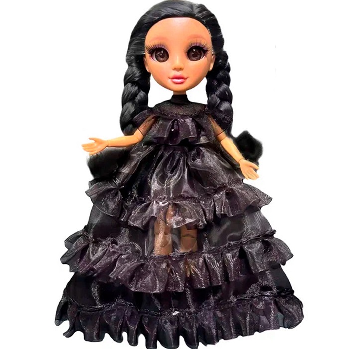 Кукла Glam Core Венди Gothic Core в черном платье 27см Funky Toys GC2508