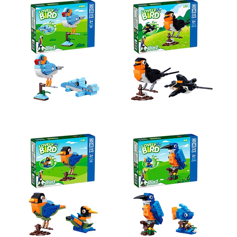 Конструктор 991003 Птицы в кор. 2