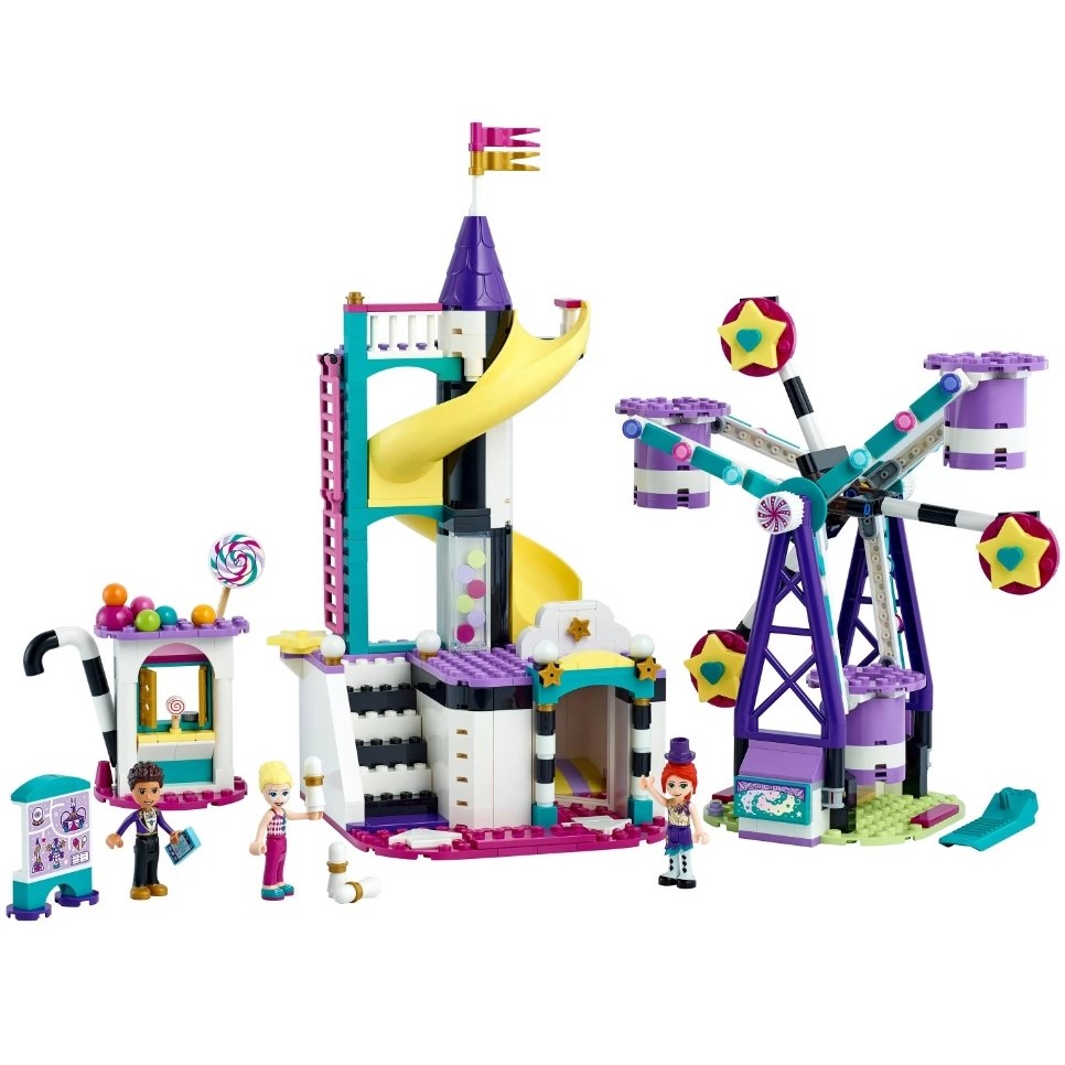 Конструктор LEGO Friends 41689 Волшебное колесо обозрения и горка 3