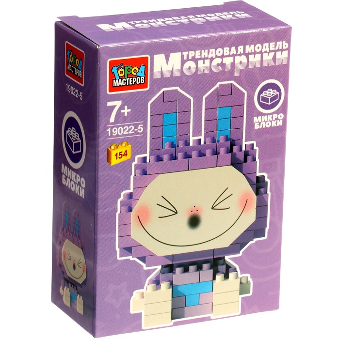 Конструктор 3D «Монстрики», 154 детали 10957036 5