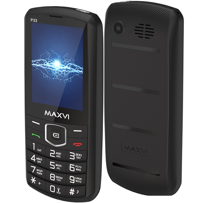 Телефон MAXVI P33 black