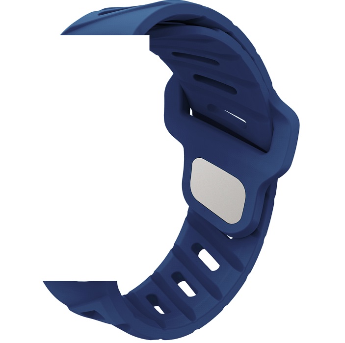 Силиконовый ремешок Zintare LOOP для Apple Watch 42/44/45/49 мм. темно-синий
