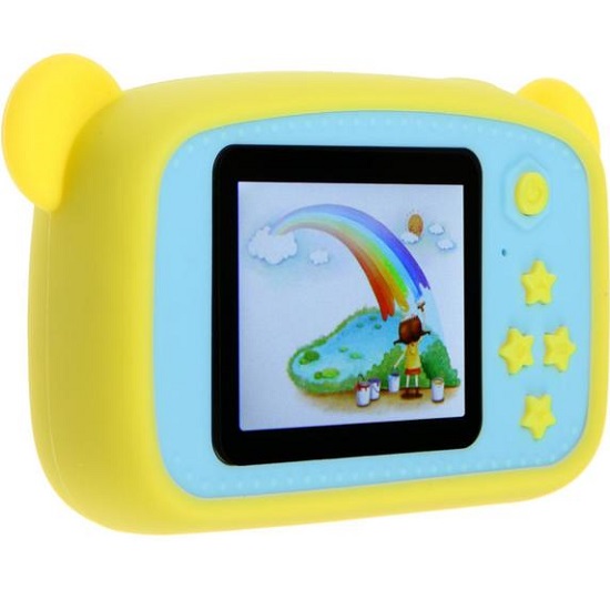 Фотоаппарат детский Childrens Fun Camera Медвежонок , желтый 5