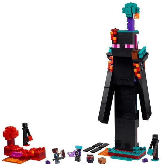 Конструктор LEGO Minecraft 21279 Башня Эндермана 3