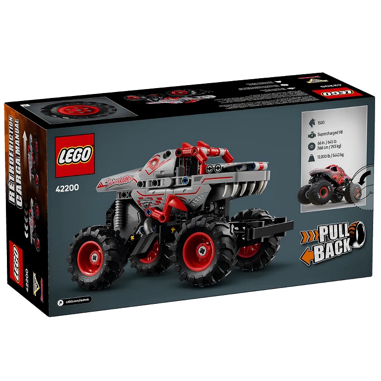 Конструктор LEGO TECHNIC 42200 MONSTER JAM™ THUNDERROARUS™ 2