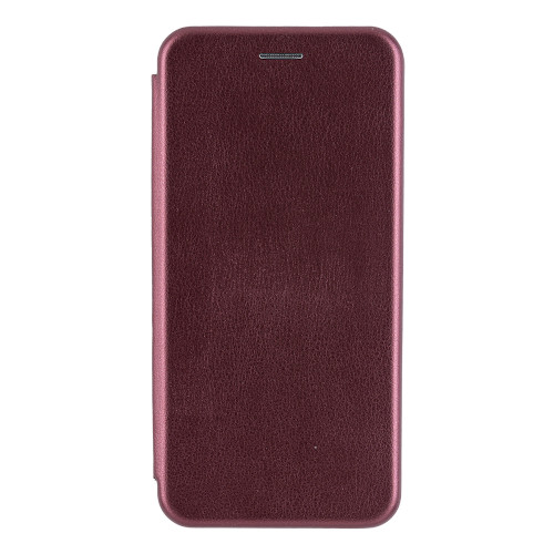 Чехол футляр-книга NONAME для Samsung Galaxy M52 экокожа, бордовый