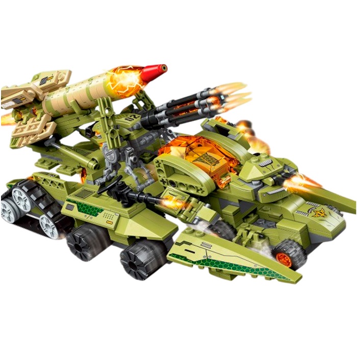 Конструктор 41103 QMAN Военная техника в кор.