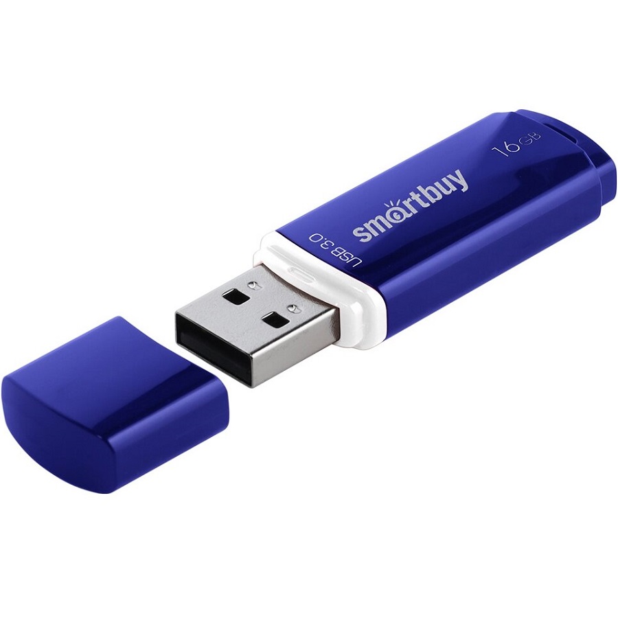 USB 16Gb Smart Buy Crown Blue USB 3.0