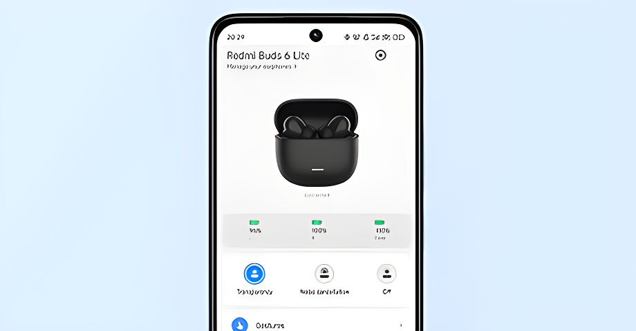 Приложение Xiaomi Earbuds  